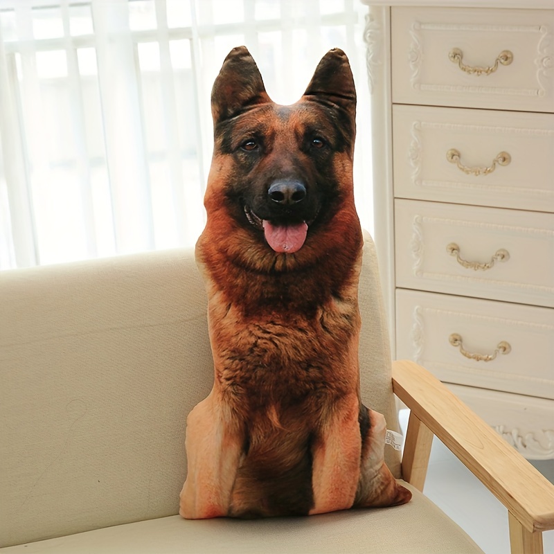 68in 3d Simulated Dog Plush Toy Dog Doll