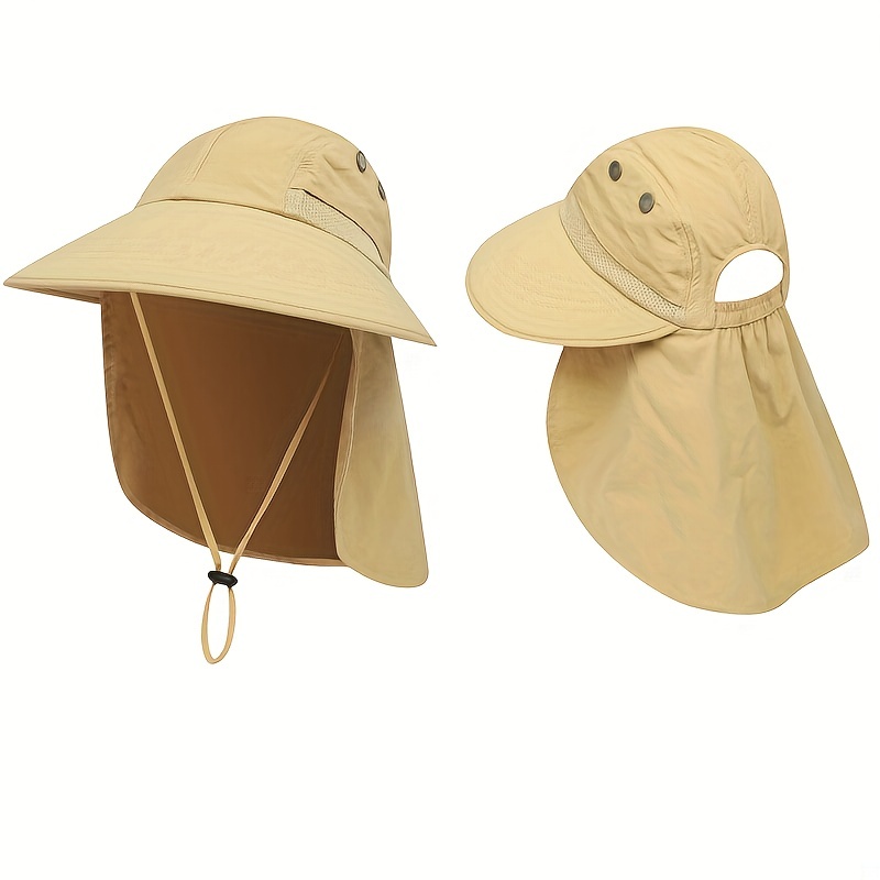 Sun Hat Wide Brim Uv Protection Summer Hat Outdoor Fishing Hat For