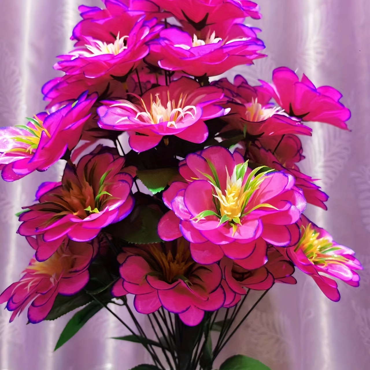 1pc Pequeña Corona Flores Linda Decoración Crisantemo - Temu