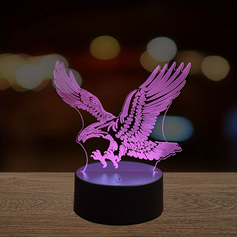 Lámpara de escritorio con Base de madera, luz nocturna 3D personalizada con  texto y foto, regalo personalizado con alimentación USB