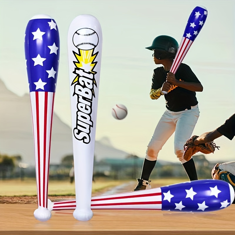 Fourth of July Flag Shirt Baseball Bat Flag Patriotic 