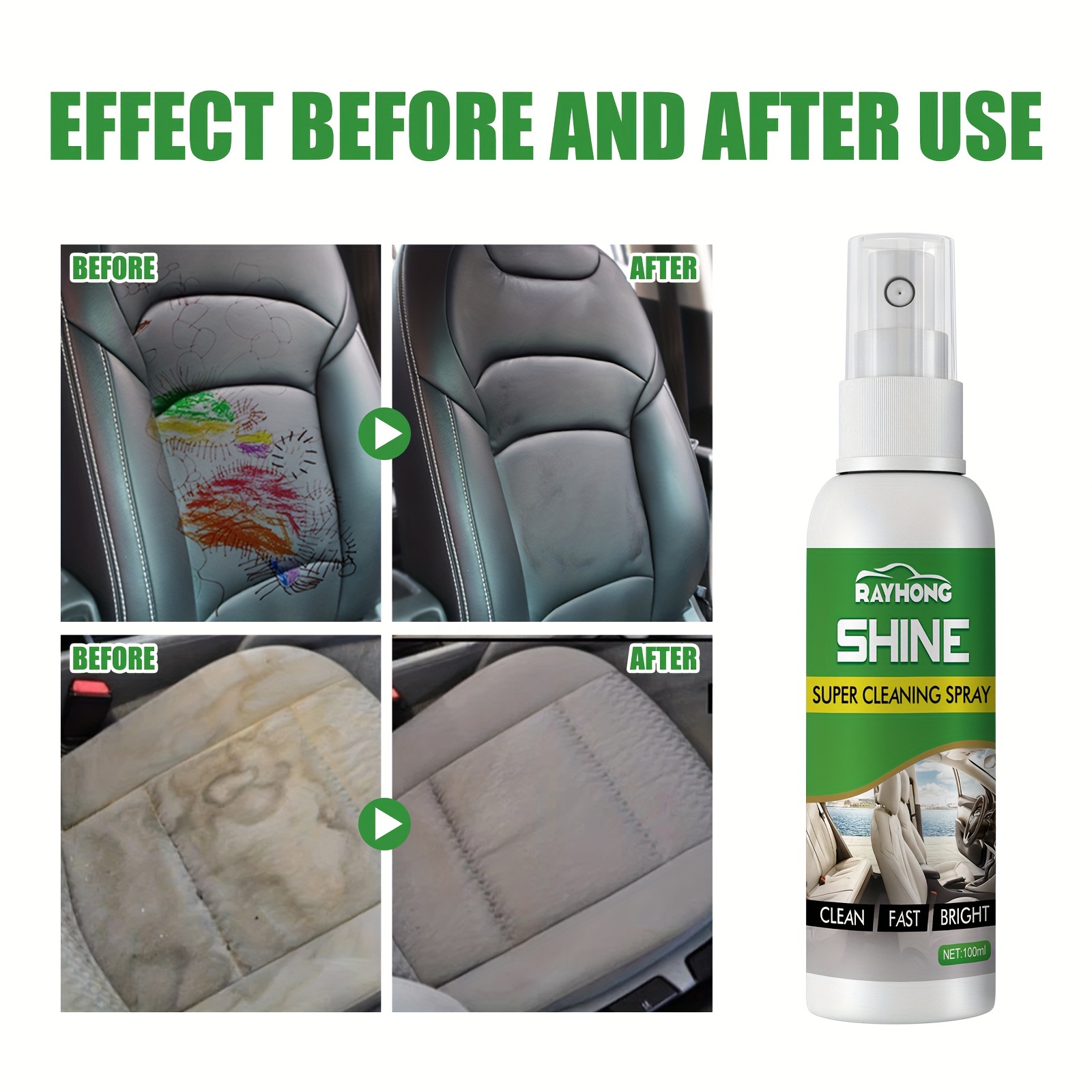 Germany Rayhong car interior foam refinisher cleaner