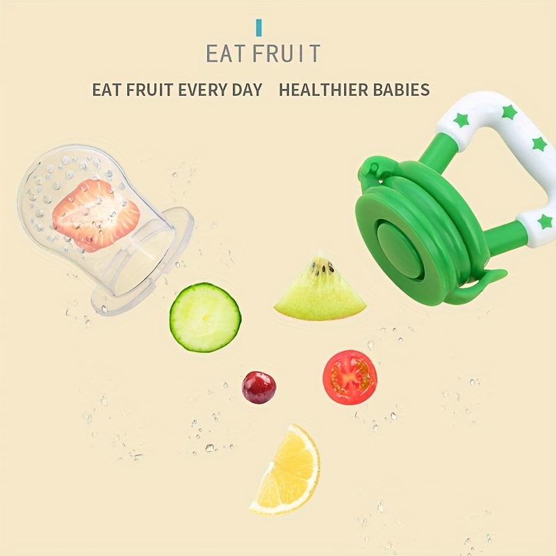 Mangeoire À Fruits Et Légumes De Type Poussoir Pour Bébé, Sucette Pour  Complément Alimentaire - Bébé Et Maternité - Temu