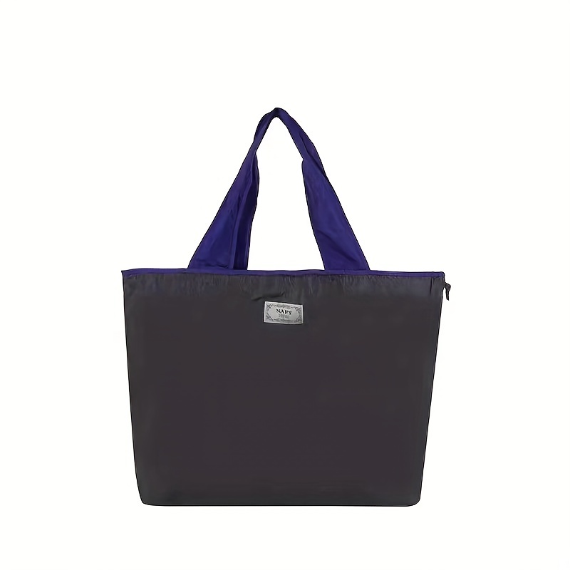 Large Capacity Reusable Grocery Bag Foldable Drawstring Storage Bag