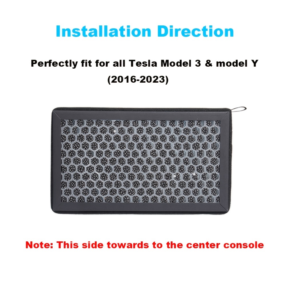 Tesla Model Y Air Filter - HEPA Air Intake Filter Replacement with  Activated Carbon - Fits 2020-2023 Model Years - AliExpress