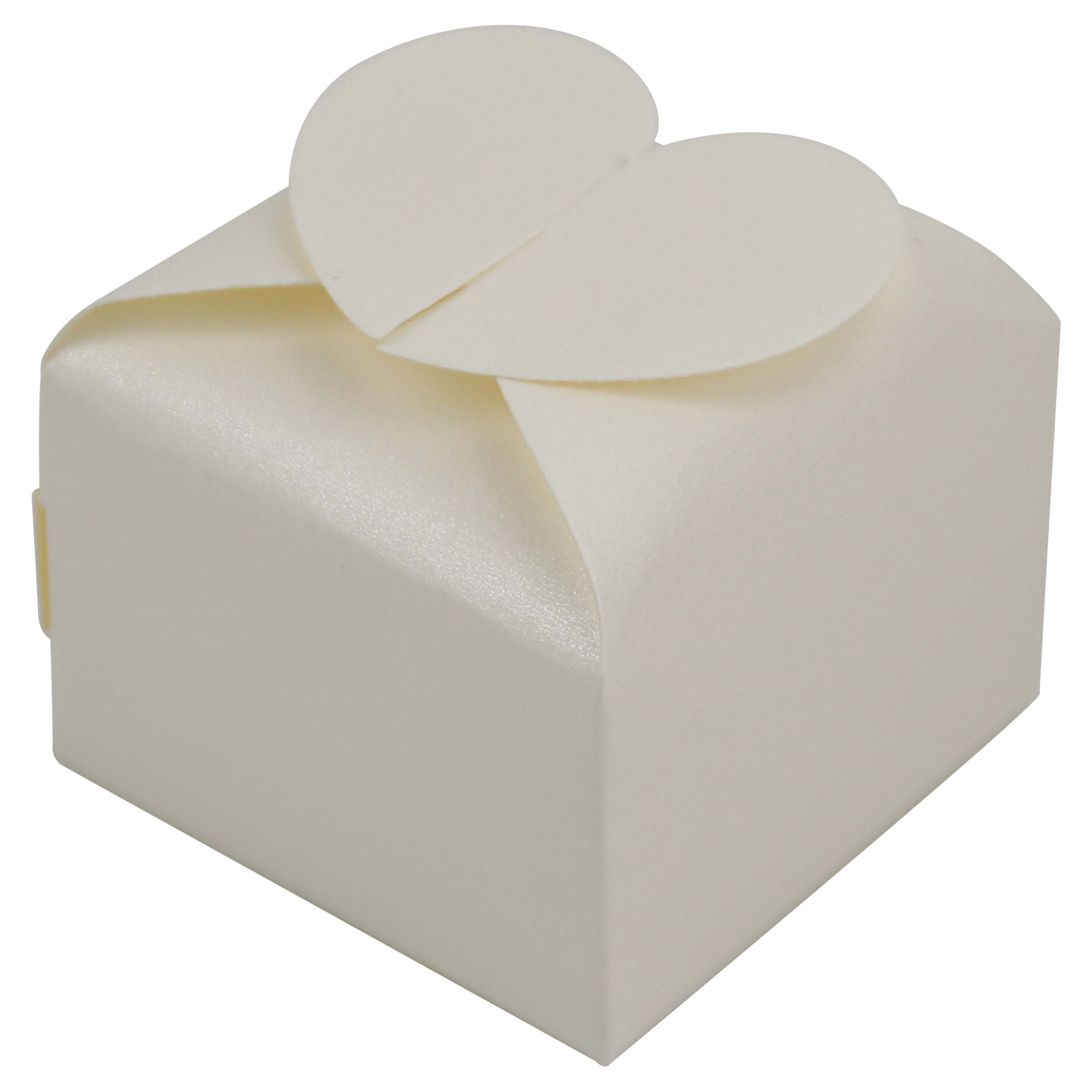 E-shop Valentinstag Hochzeitsmotiv Süßigkeiten-Geschenkbox, Party-Favor-Box | Herz-Dekorationsbox mit Schleifenverzierung – Weihnachten & Halloween