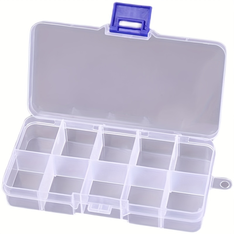 Transparent Storage Box Detachable Sewing Plastic Fishing - Temu