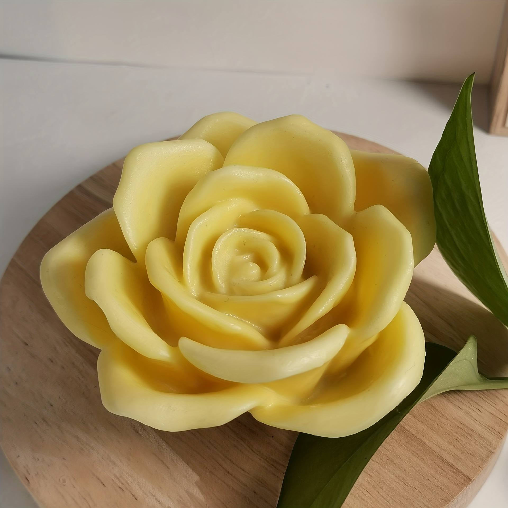 3D Rose Flower Cake Mold Silicone Mold Chocolate Gypsum Candle Soap Candy  Mold Kitchen Bake 
