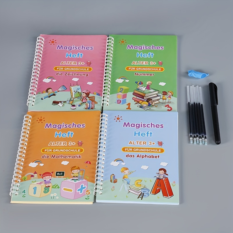 New Magic Book Copy Books for Kids Spanish Calligraphy Notebook