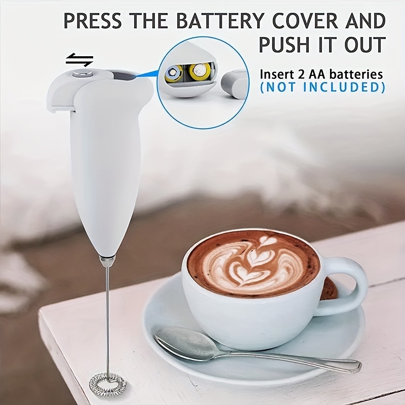 1pc Handheld Electric Mini Coffee Stirrer, Milk Frother, Eggbeater, Baking  Whisk, Battery Operated (battery Not Included)