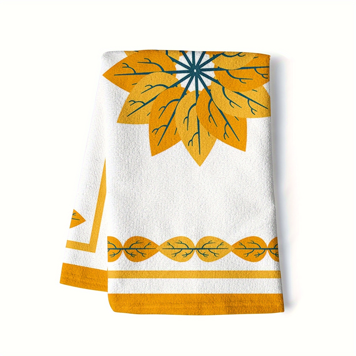 Boho Style Dish Towels, Soft Absorbent Fingertip Towel, Bohemian Element  Pattern Dish Cloths, Kitchen Hand Towel, Bathroom Supplies, Home Decor -  Temu