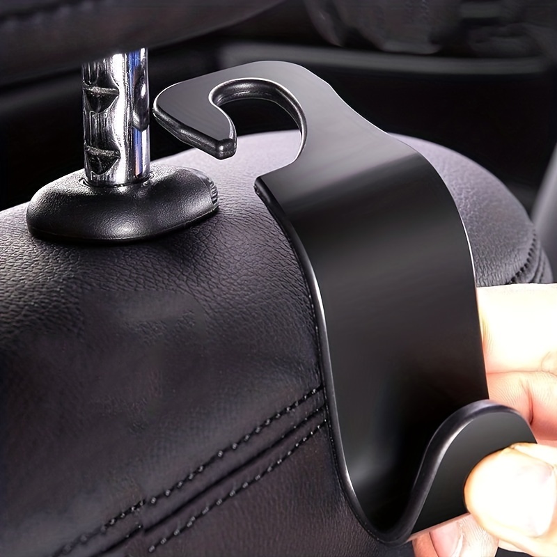 Dayish ABS Car Back Seat Hook Hanger/Headrest Hook Hanger/Car Grab Bar  Handle Holder/Storage Hooks for Bag, Grocery, Wallets, Purse Hanging - Car