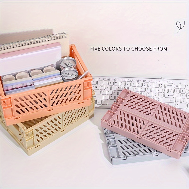 Plastic Rectangular Storage Basket Classroom Stationery - Temu