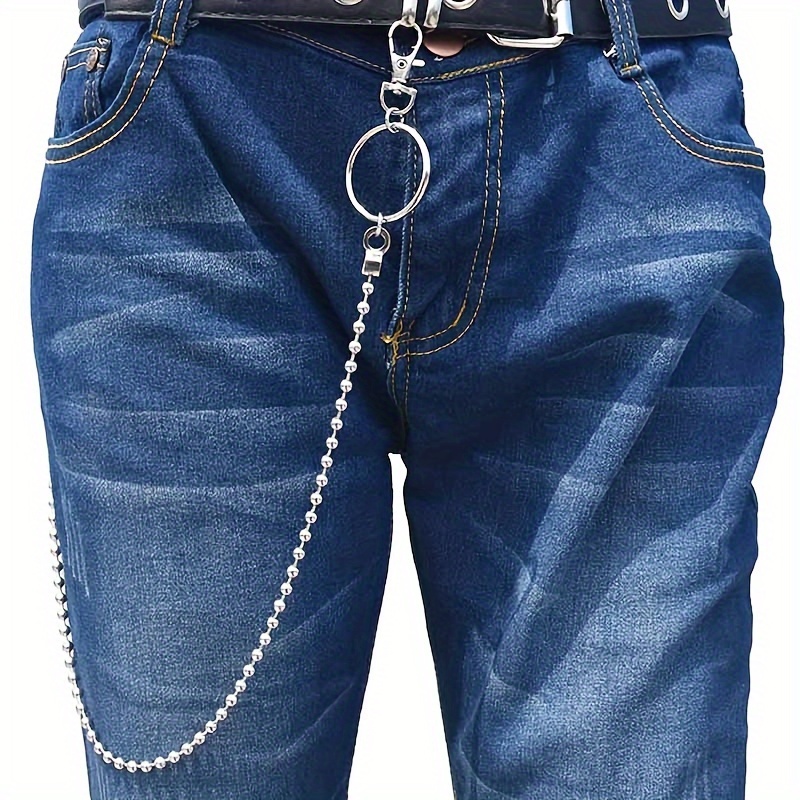 1pc New Pants Chain Fashion Mens Pants Chain Jeans Chain Punk Hip Hop Pants  Chain Waist Chain Ideal Choice For Gifts - Jewelry & Accessories - Temu