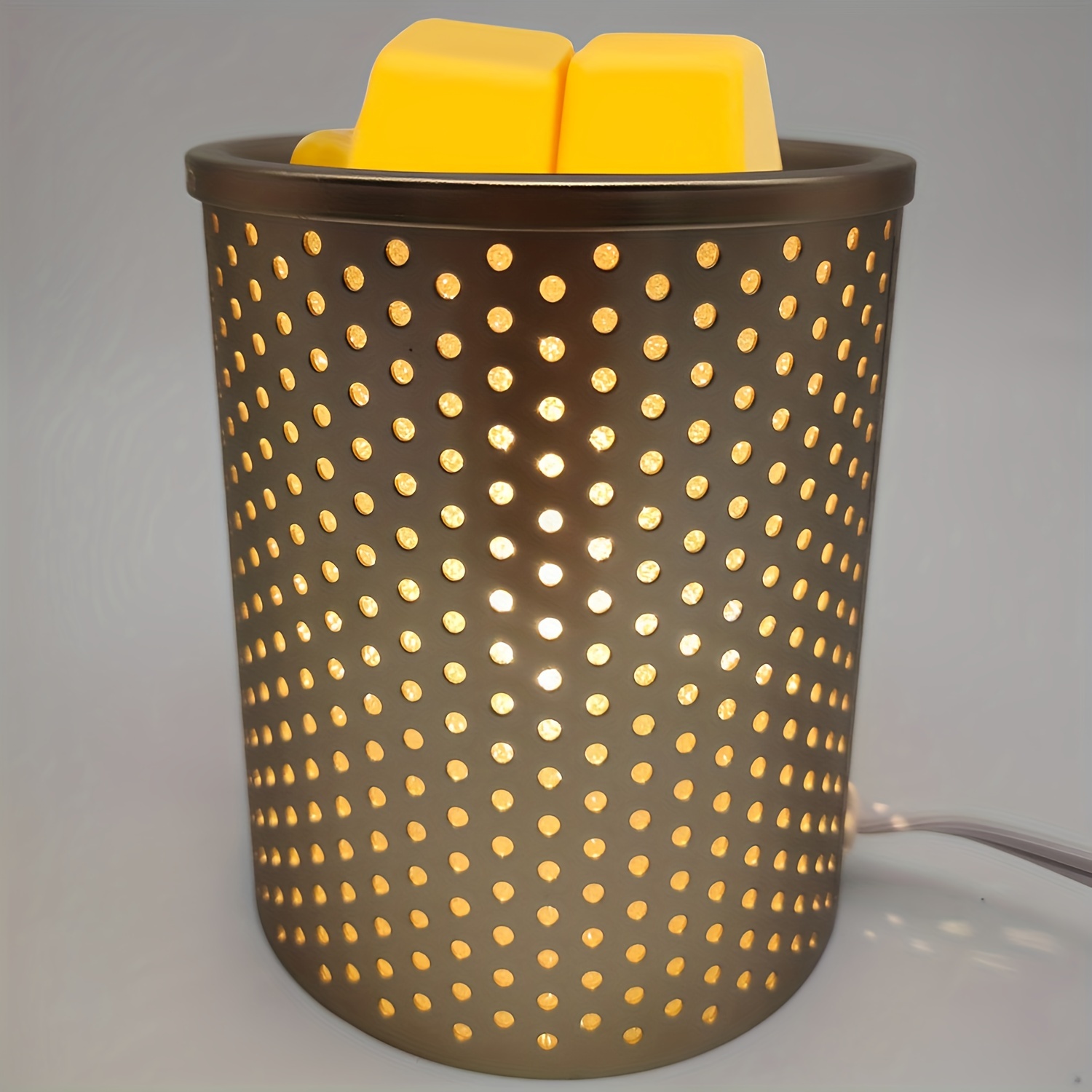 Electric Wax Melt Warmer Metal Wax Warmer For Scented Wax - Temu