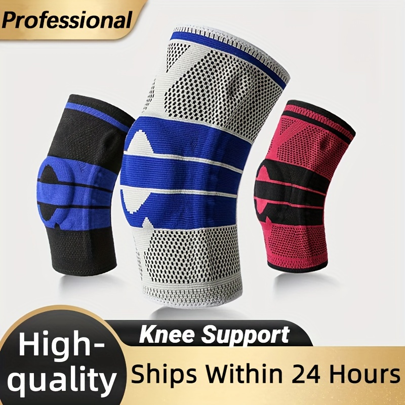 AOLIKES 1PCS Knee Brace Support for Arthritis Joint Nylon Sports Fitness Compression  Sleeves Kneepads Cycling Running Protector