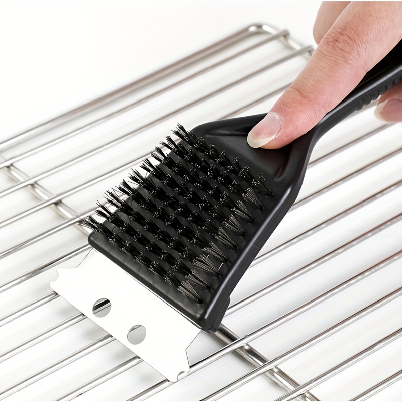 8in Barbecue Oven Grill Brush Kitchen Metal Cleaning BBQ Scraper