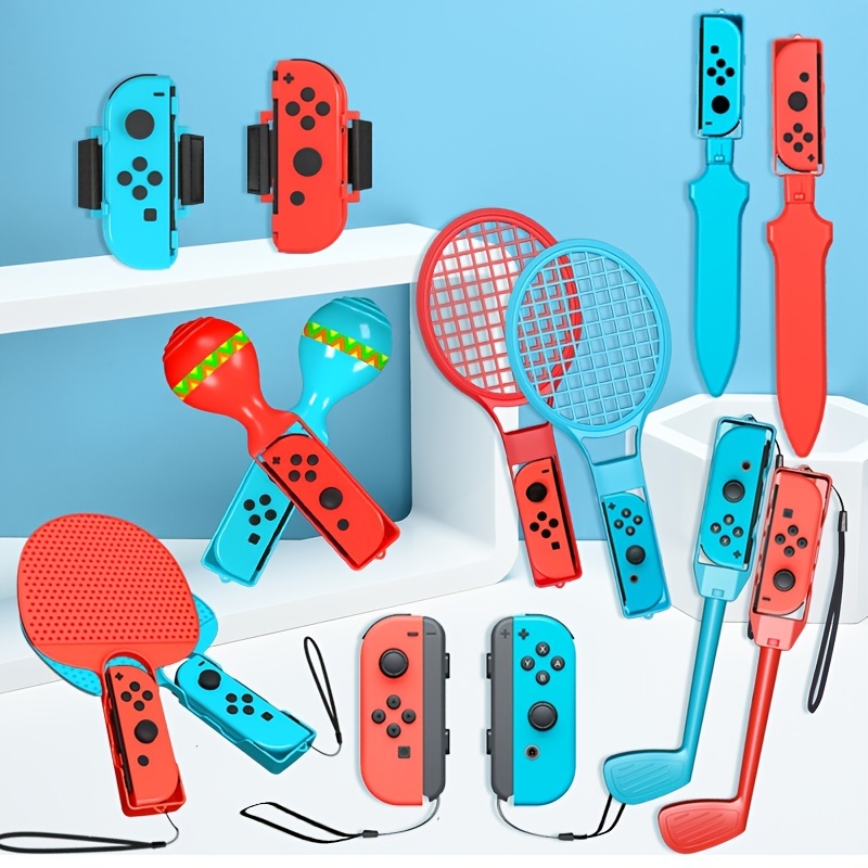 For Switch 16 In 1 Sport Accessories Bundle For * Switch Sports Games,  Family Bundle Accessory Kit