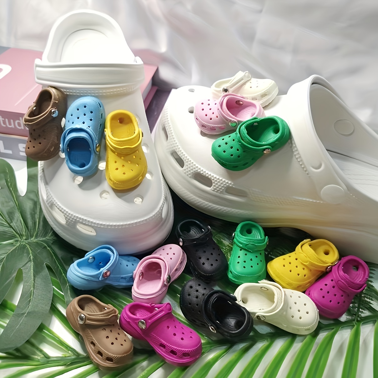 Cute Mini Shoes Charms For Croc Diy Multiple Colour Clogs Shoe