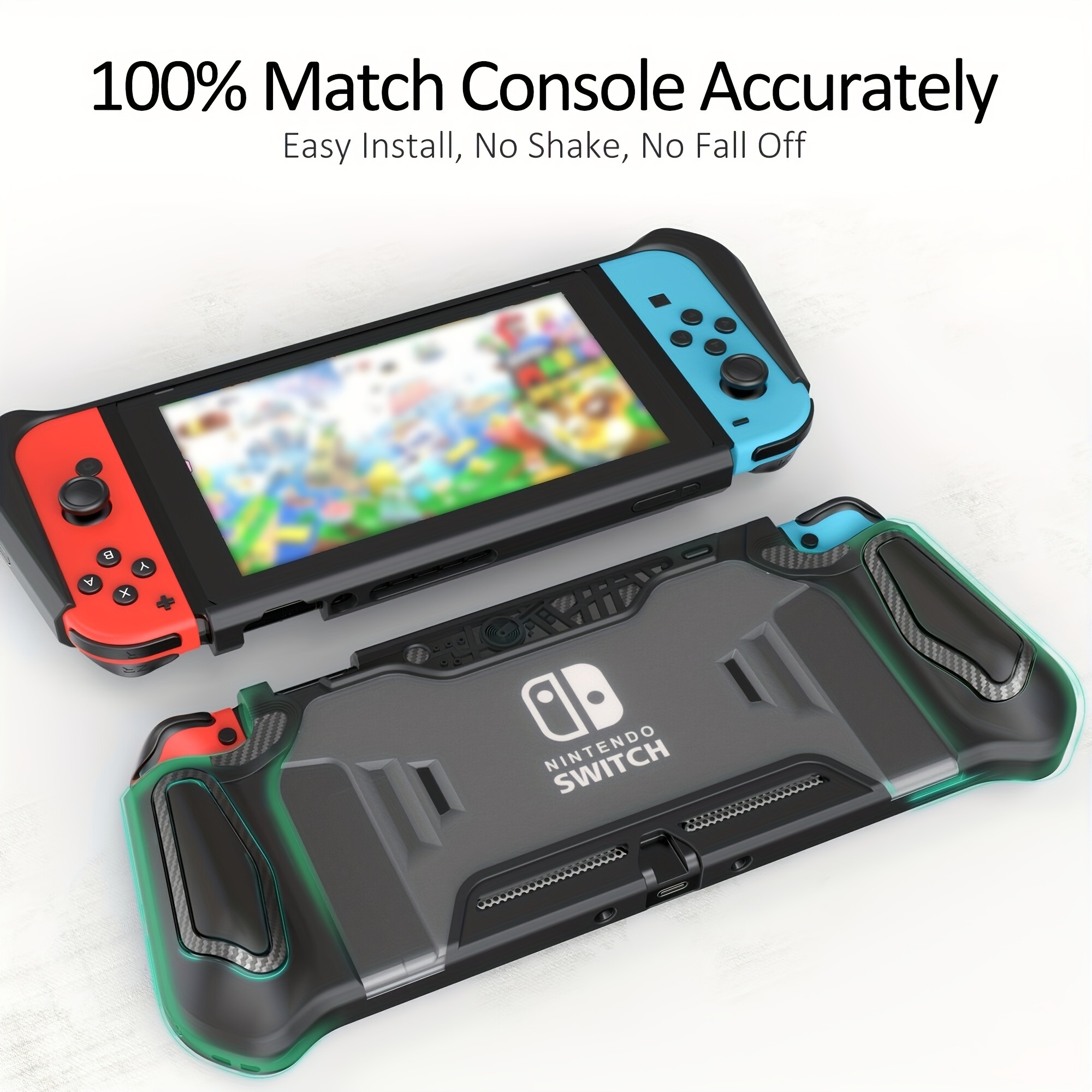 Nintendo Switch Oled Funda protectora de silicona - Funda Nintendo Switch  Console Ns