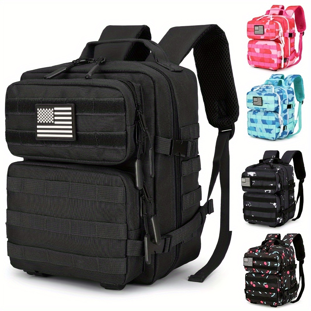 1pc Solid Color Backpack Mini 9l Hiking Travel Backpack Camping Backpack  With Molle System For Men And Women - Sports & Outdoors - Temu Malaysia
