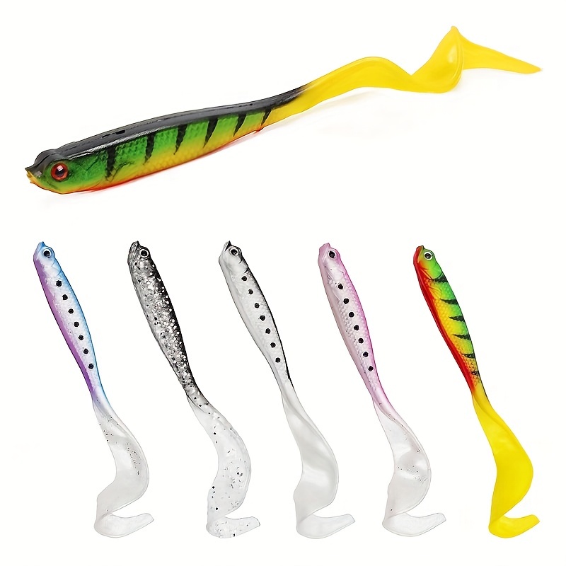 Soft Fishing Lure: Long Twister Tail Silicone Artificial - Temu Canada