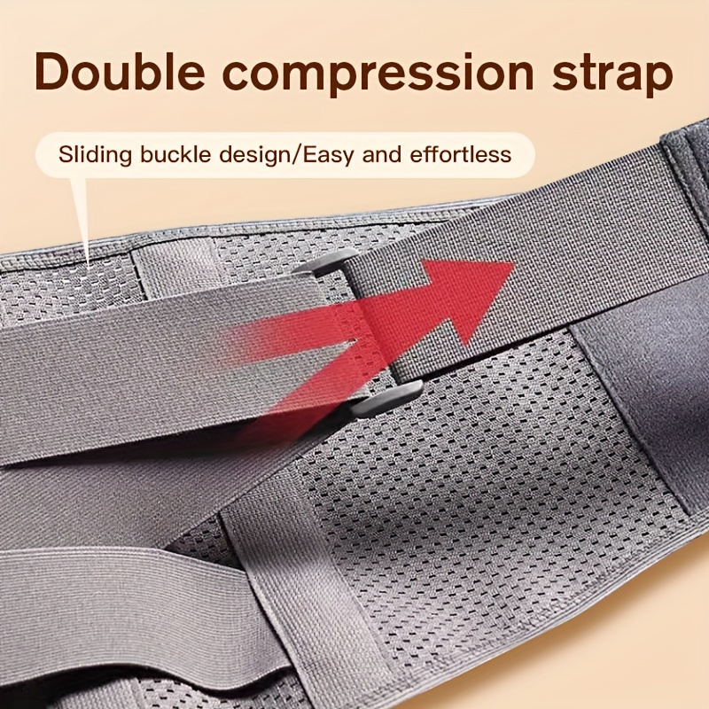 Adjustable Compression Back Brace Lumbar Support Belt for Gym Men - China  Waist Support and Posture Corrector price