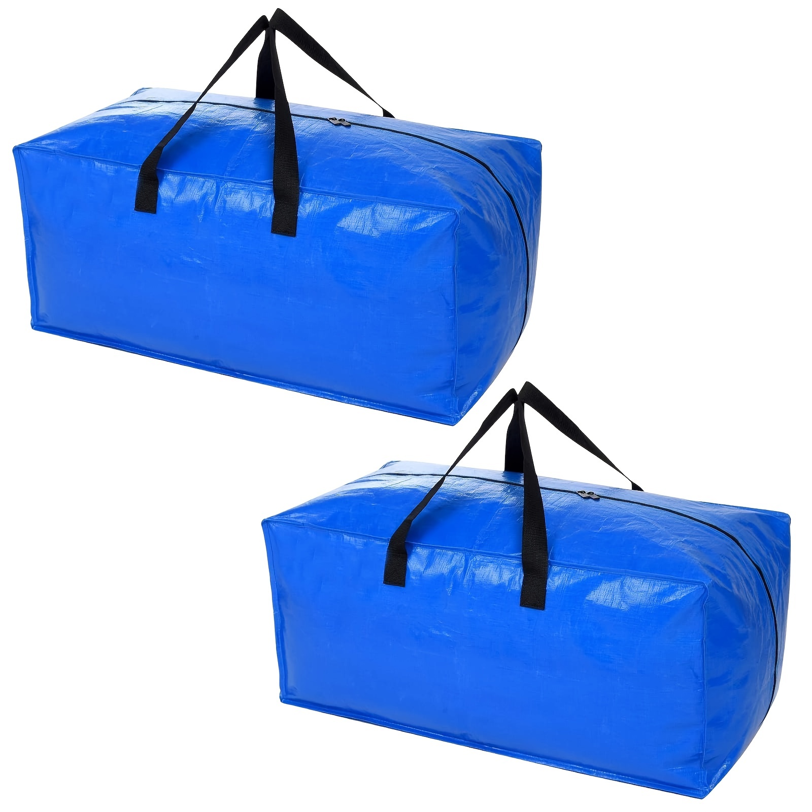  Moving Bags Heavy Duty,Extra Large Packing Bags for  Moving,Reusable Plastic Moving Totes,Moving Storage Bags for Clothes,Moving  Supplies Bins,Compatible with Ikea Frakta Cart (Blue,Set of 4) : Home &  Kitchen