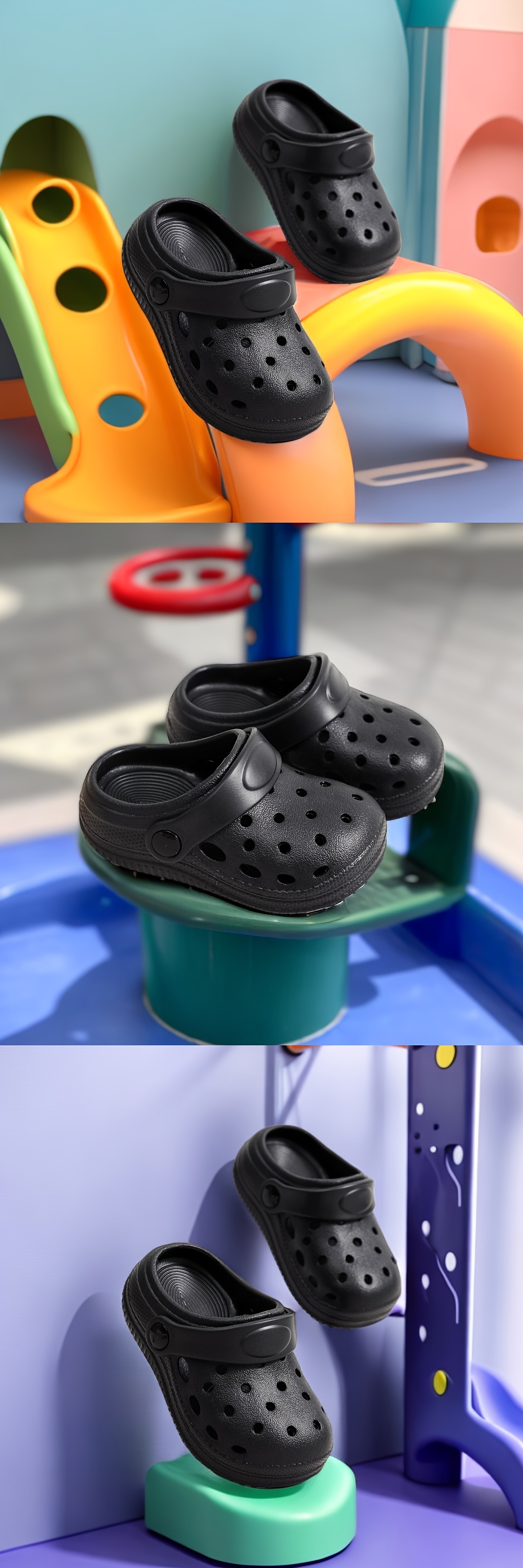 New Style Hole Hole Youngsters's Cute and Fashionable Casual EVA Slippers for Men, Women and Youngsters, Outdoor and Indoor Anti-slip Slippers