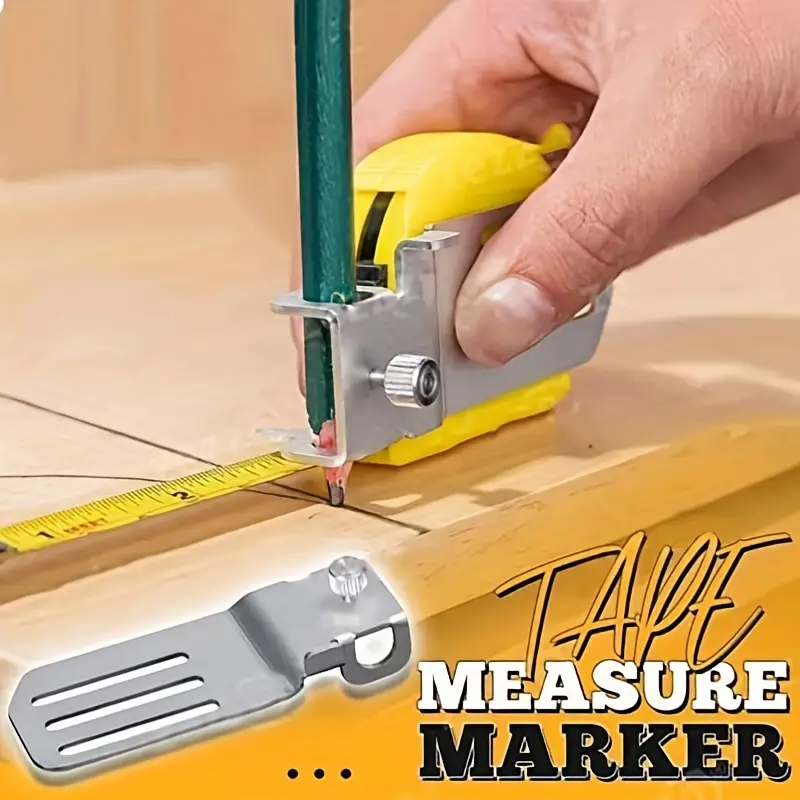 Install Items With Ease 2pc Keyhole Slot Tool For Marking Fastener