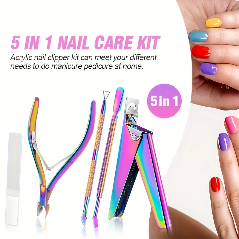 4 in1 Nail Clipper Set Nail Clippers Household Nail Clippers Women