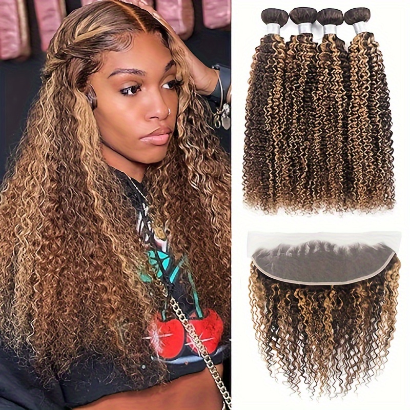 luxurious 4/27 highlight weave bundles Temu Philippines