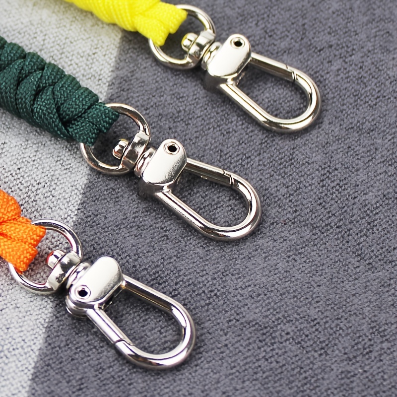 Neck Lanyard Adjustable, Leather Lanyard Key Strap With Metal Clip For Id  Badge