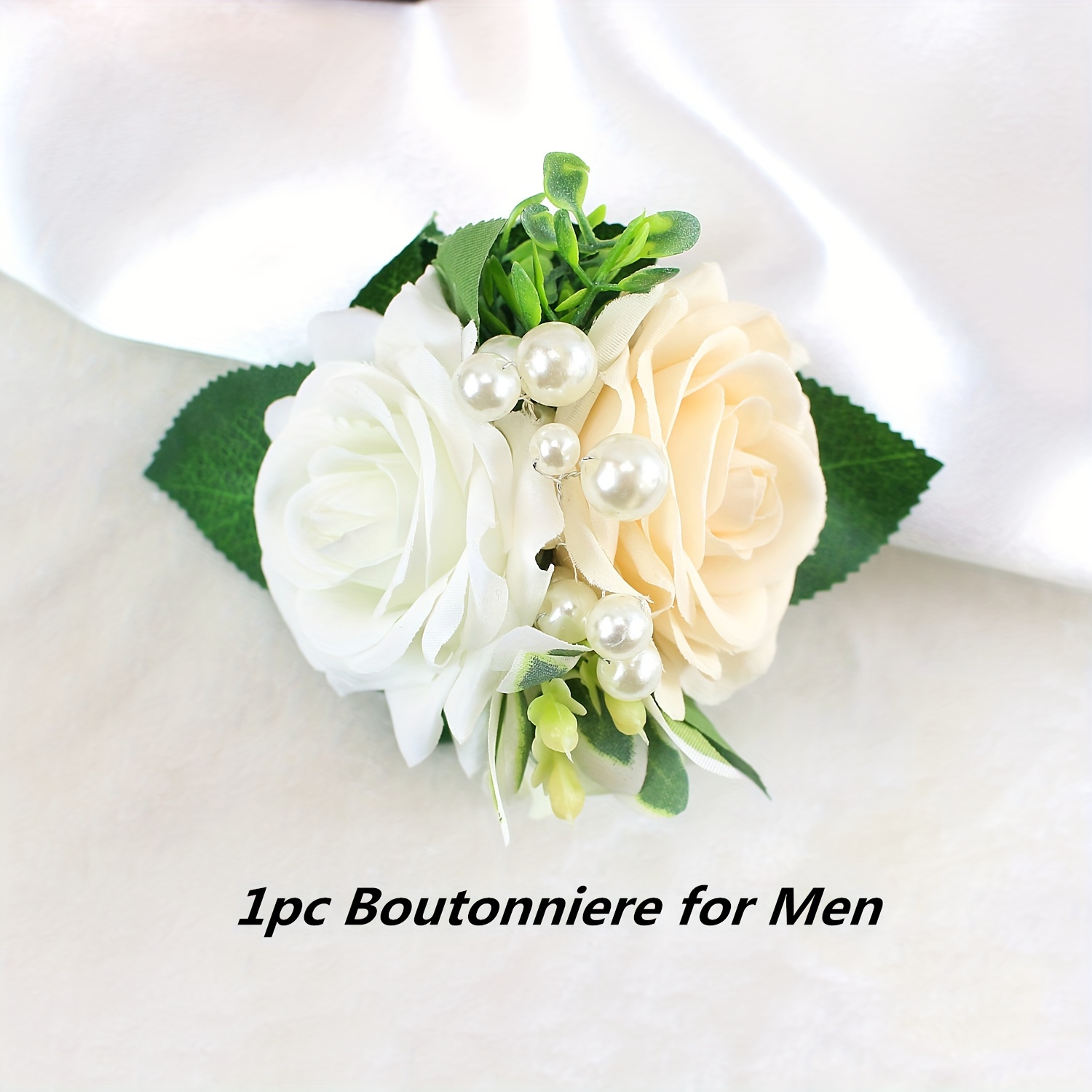 Corsage And Boutonniere Rose Boutonniere For Men Wedding - Temu