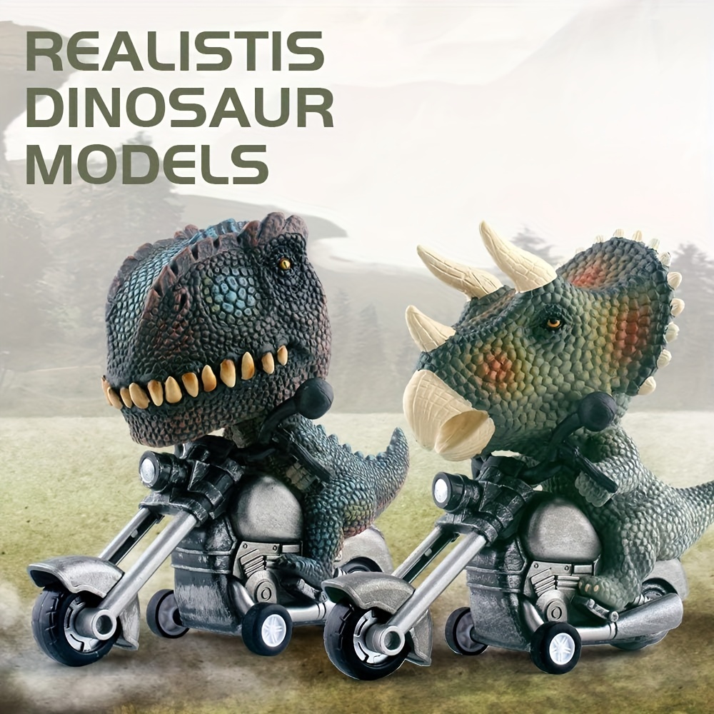 Pack 4 Juguetes Para Niños Jurassic Dinosaurios T-rex