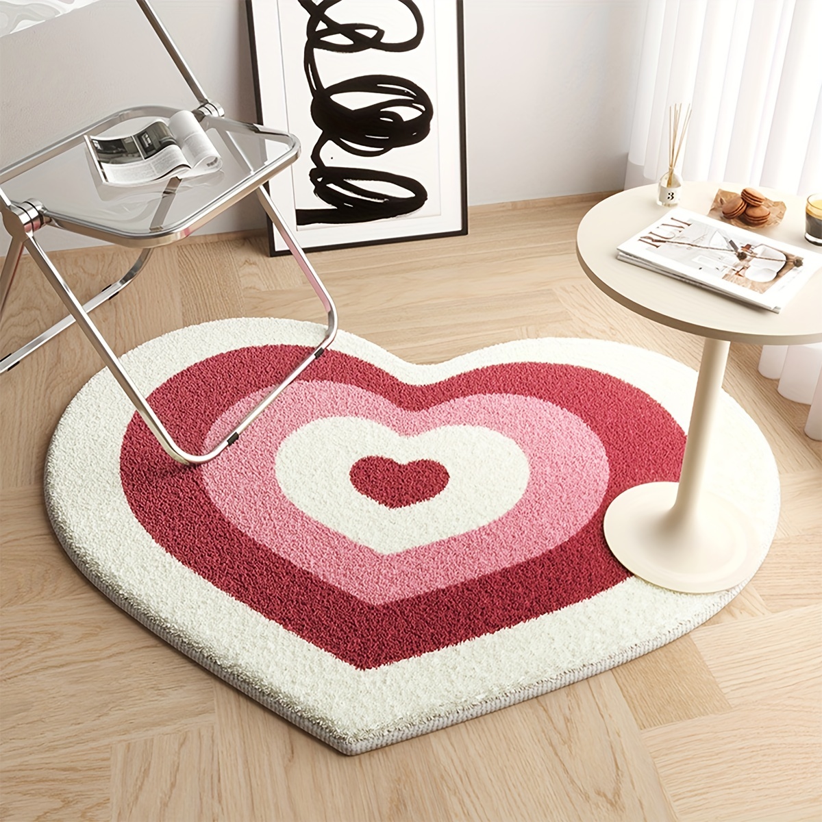 1pc Tappeto A Forma Di Cuore Soffice Ispessito, Tappetino Antiscivolo In  Morbido Shag Per Ragazze Cameretta Dei Bambini, Tappeto Carino Per  Soggiorno Camera Da Letto, Tappeto Decorativo Per Camere - Temu Italy