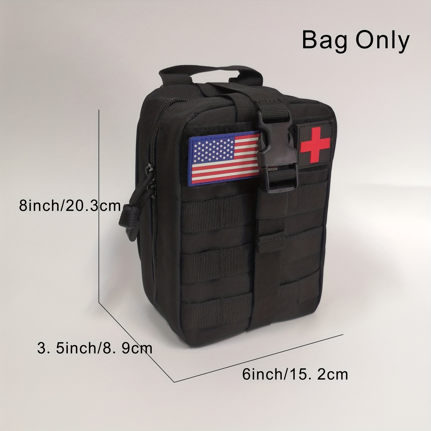 Tactical First Aid Bag Molle Detachable Medical Kit Bag - Temu