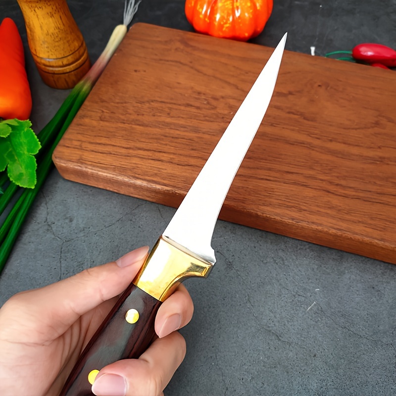 Boning Knife, Curved Boning Knife, Ultra Sharp Fruit Carving Knife, Fruit  Knfie, Kitchen Utensils, Butcher Knife, Meat Trimming Knife, Fillet Knife  With Handle, Kitchen Knife, Kitchen Stuff, Kitchen Gadgets - Temu