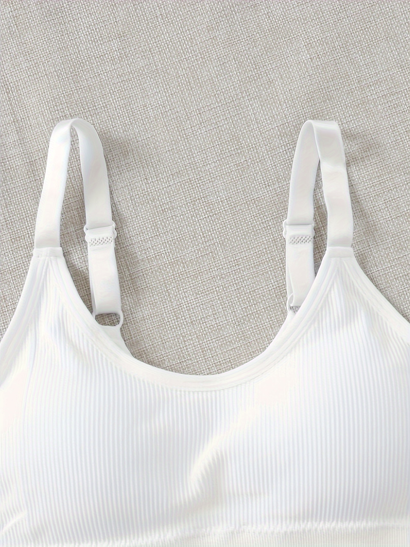 Wrap Sports Bra - White