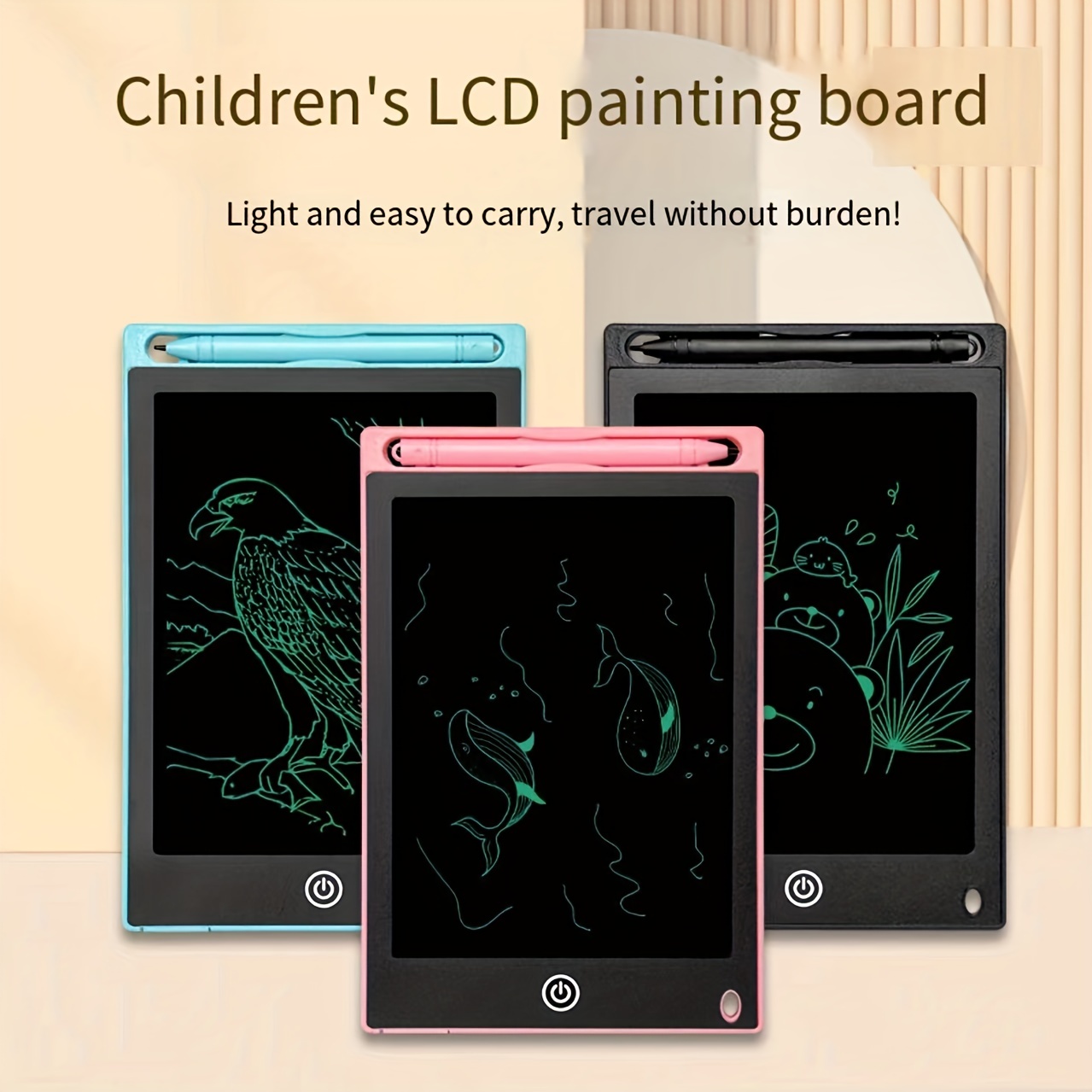 Tablet Bambini/pad Didattico Bambini Schermo Led Insegna - Temu Italy