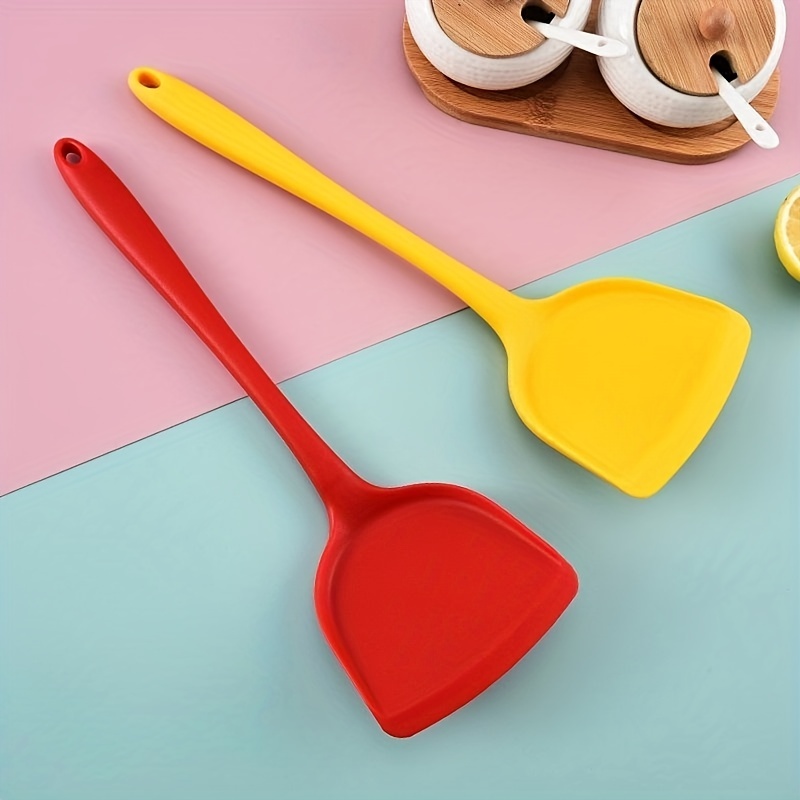 Durable Heat resistant Silicone Spatula For Eggs Crepes - Temu