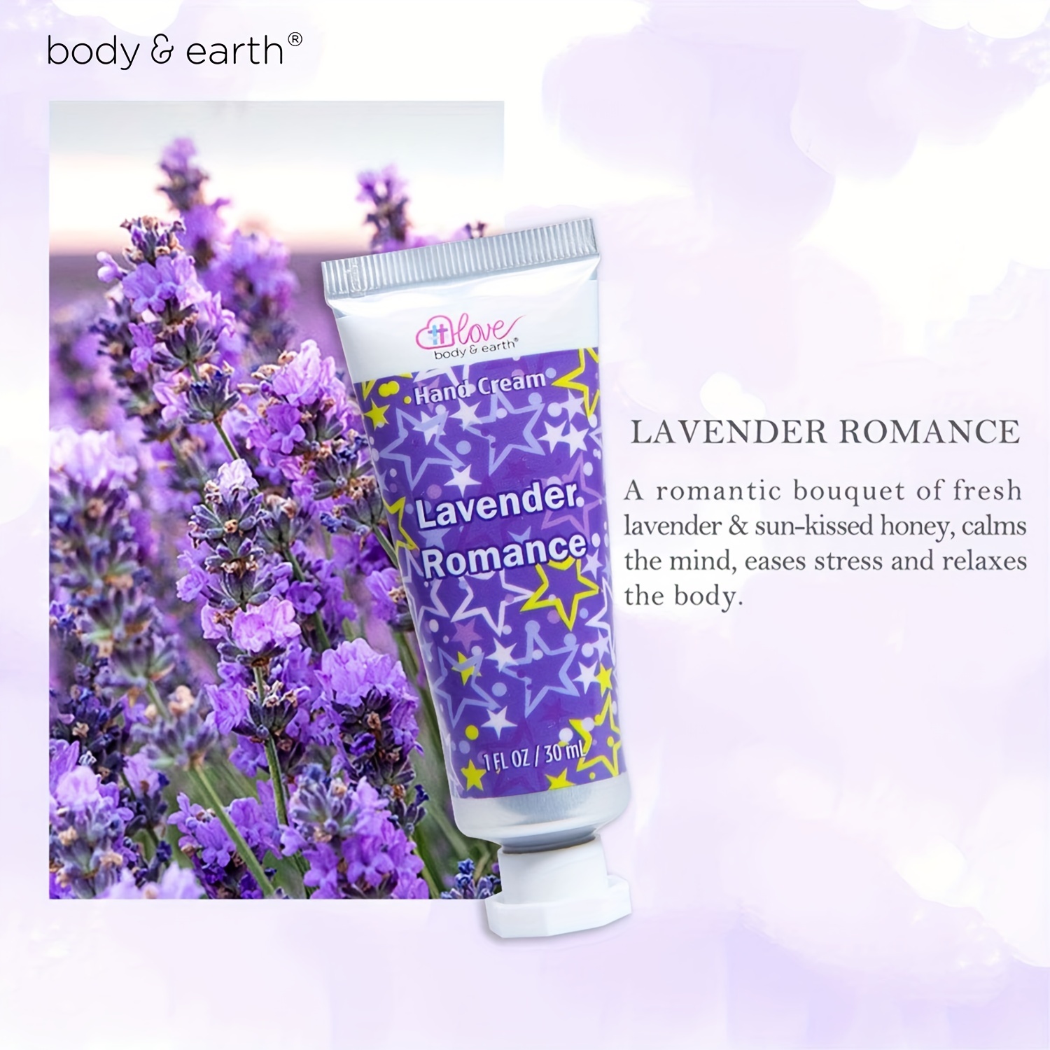 Body Earth Hand Cream Gift Set Natural Plant Fragrance Hand Lotion