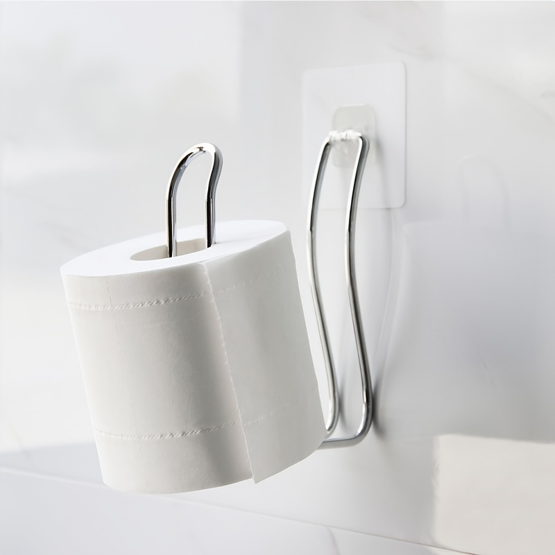 Over The Tank Toilet Paper Roll Holder, Bathroom Toilet Paper Holder-Chrome