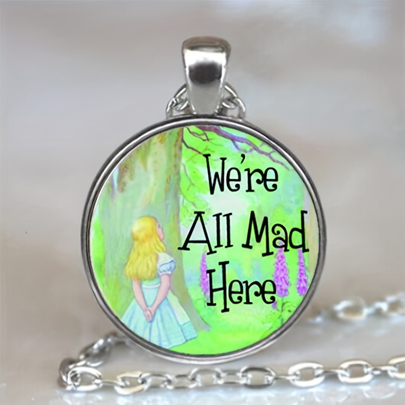 Alice in Wonderland Accessories, We're All Made Here Brooch