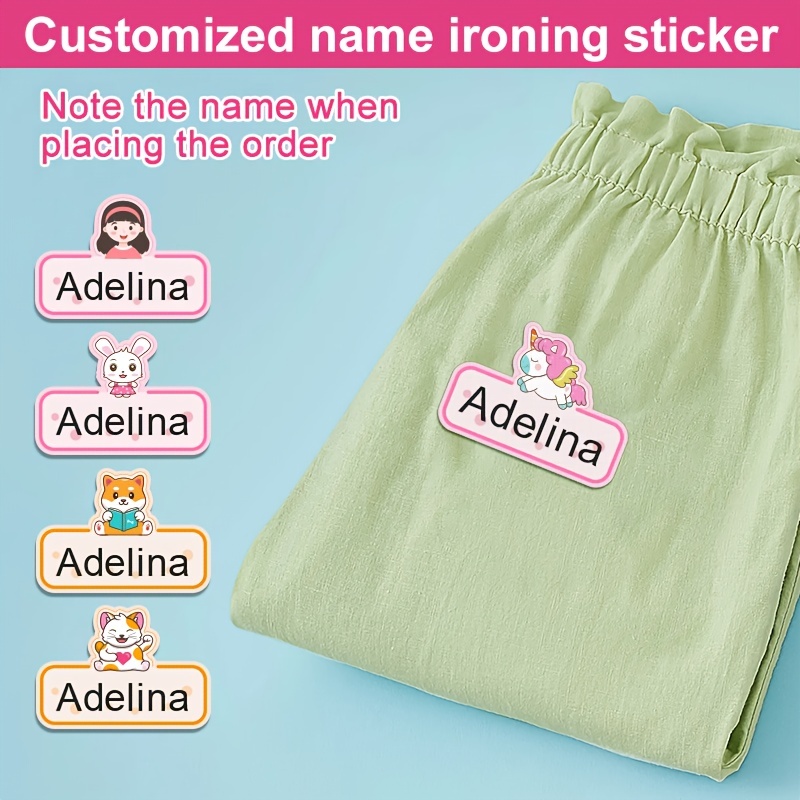 Buy Iron On Labels for Clothing - Fabric Stickers for Clothes