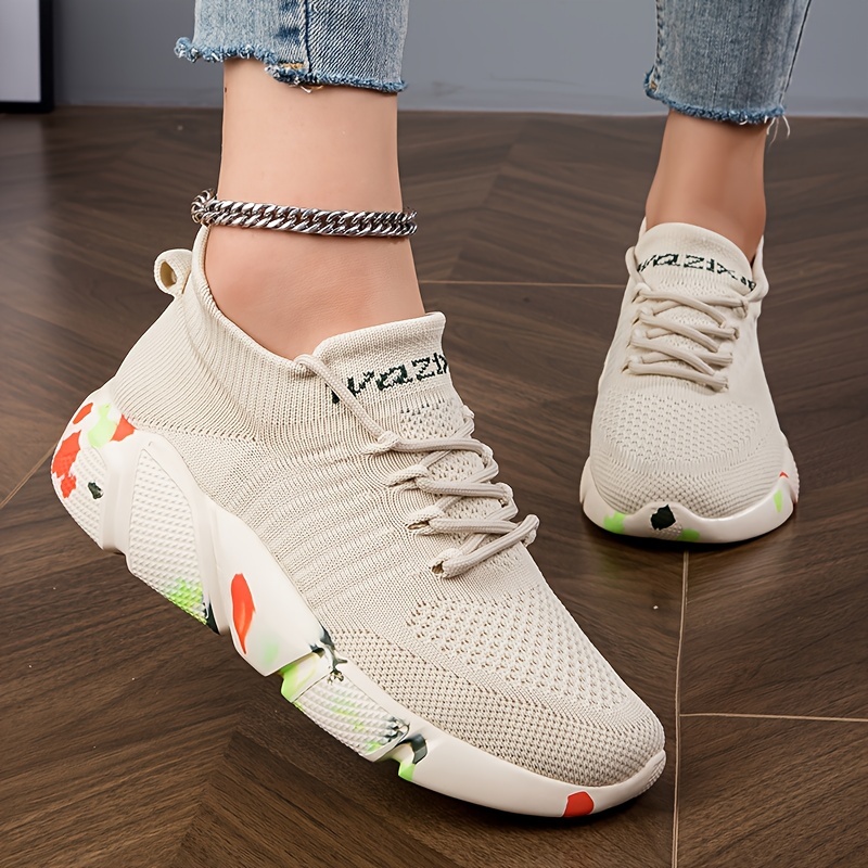 Woven store trainers womens