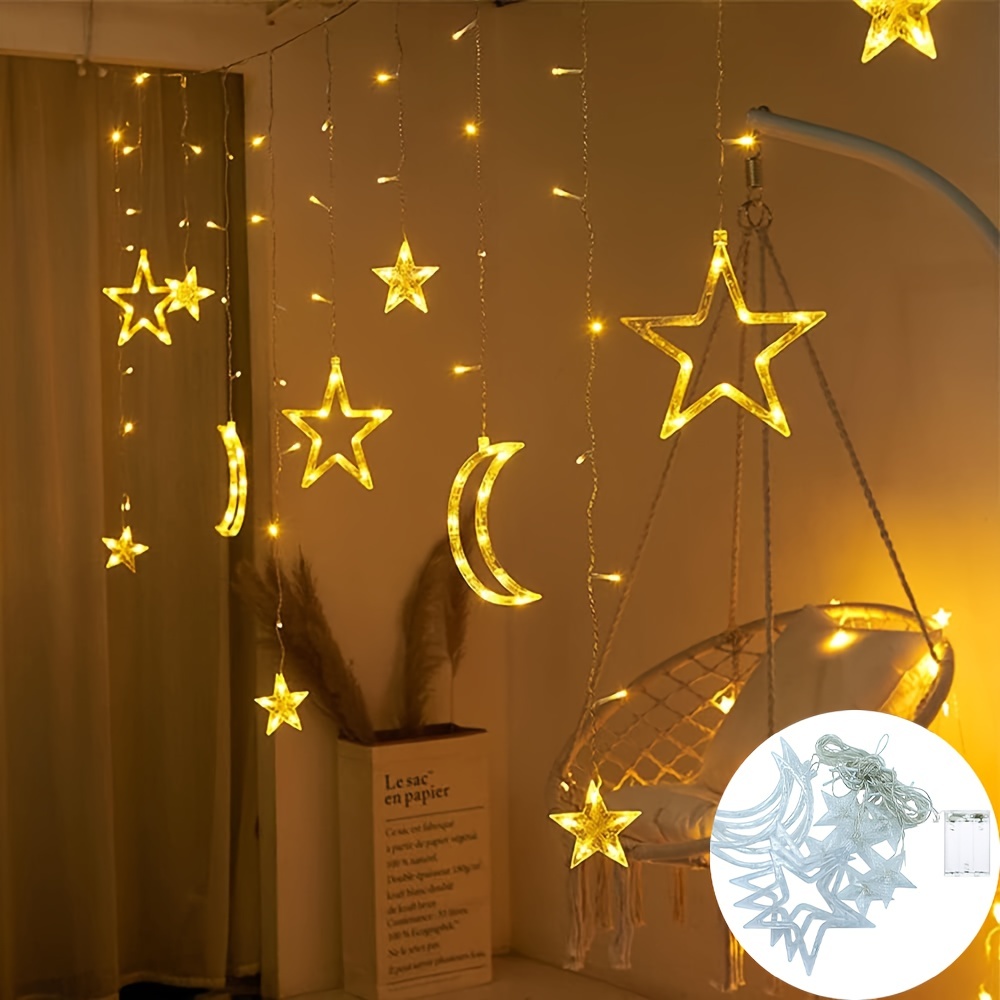 Star and online moon led lights