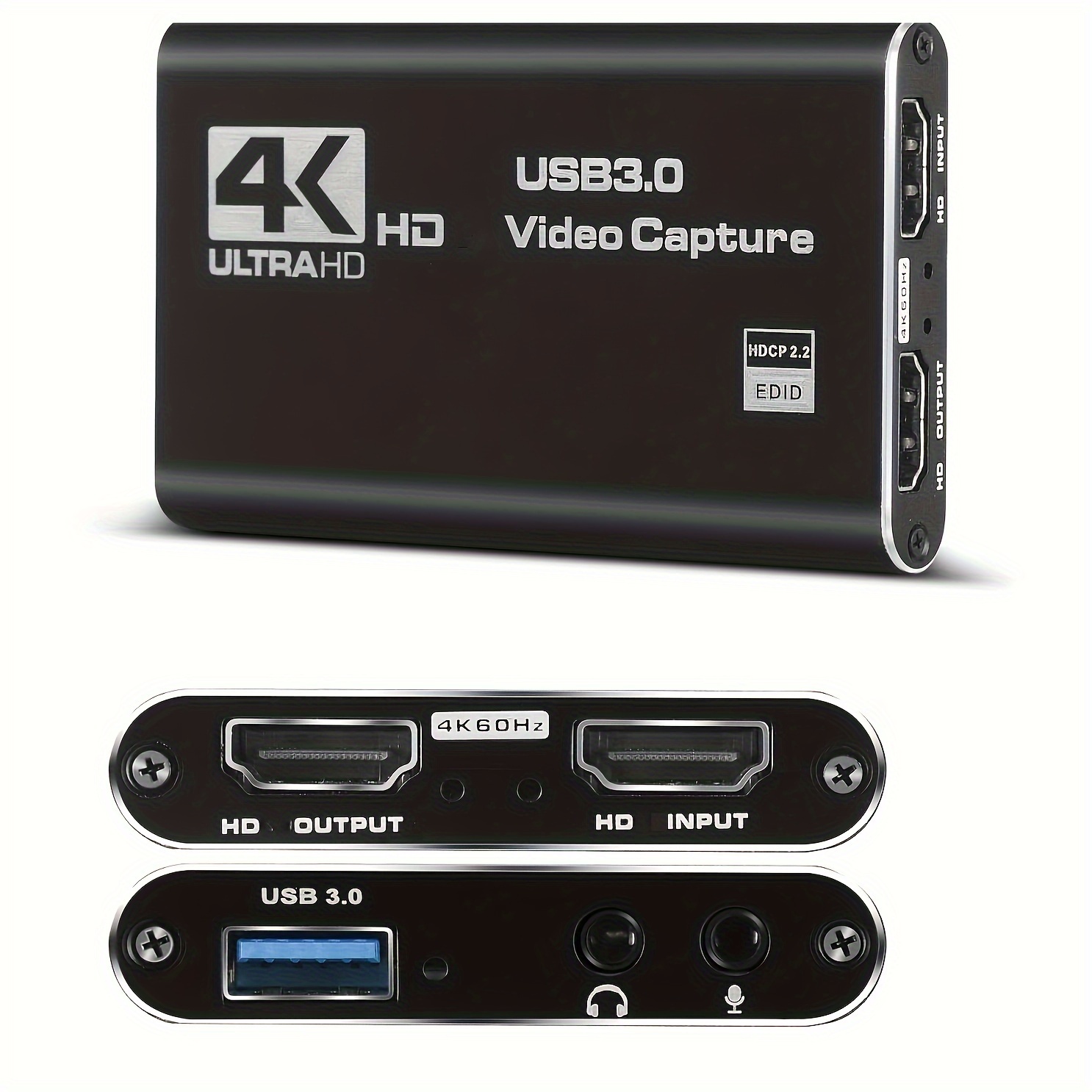 Carte De Capture Vidéo Périphérique De Capture Vidéo USB - Temu France