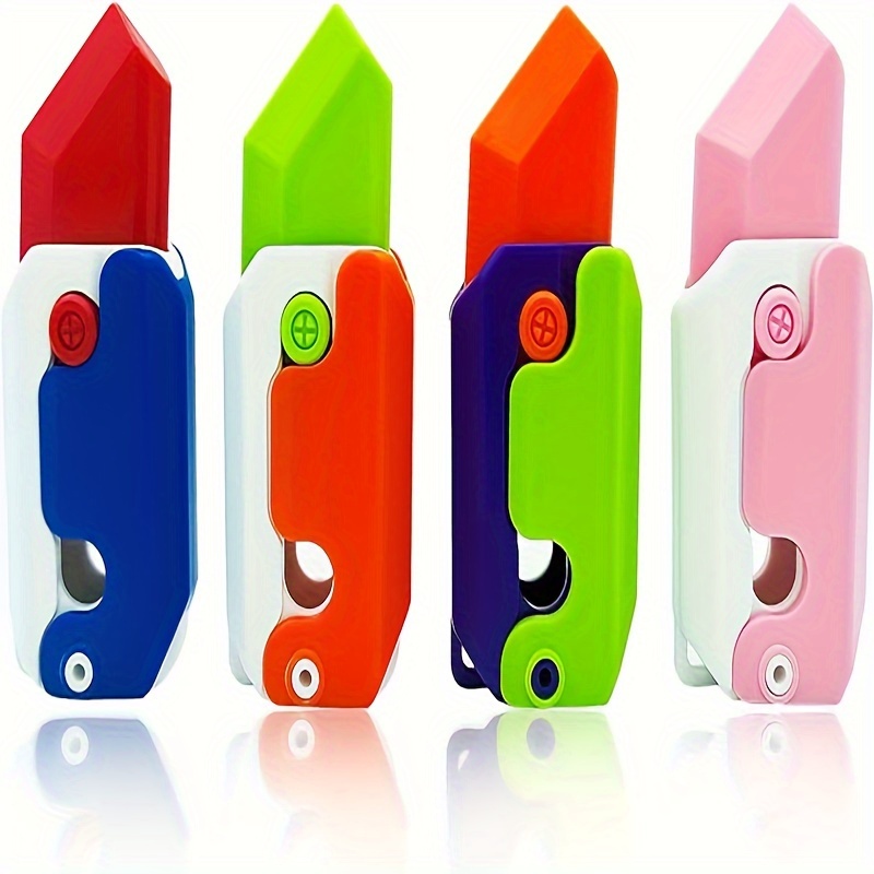 Fidget Toy 3d Printed Claw Knife And Gun Toy Plastic Edc - Temu
