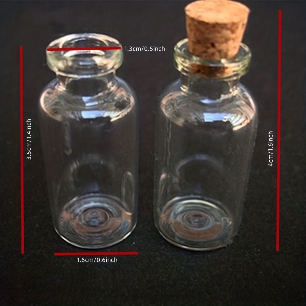 Wholesale Mini Cute Small Glass Jar Glass Bottles 